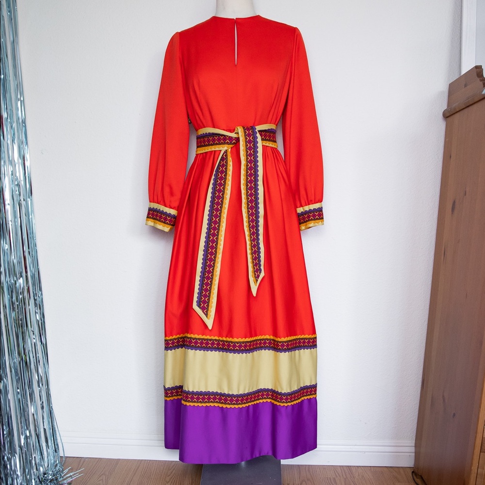 Cleopatra Broumand 1960-1970’s Vintage Gown